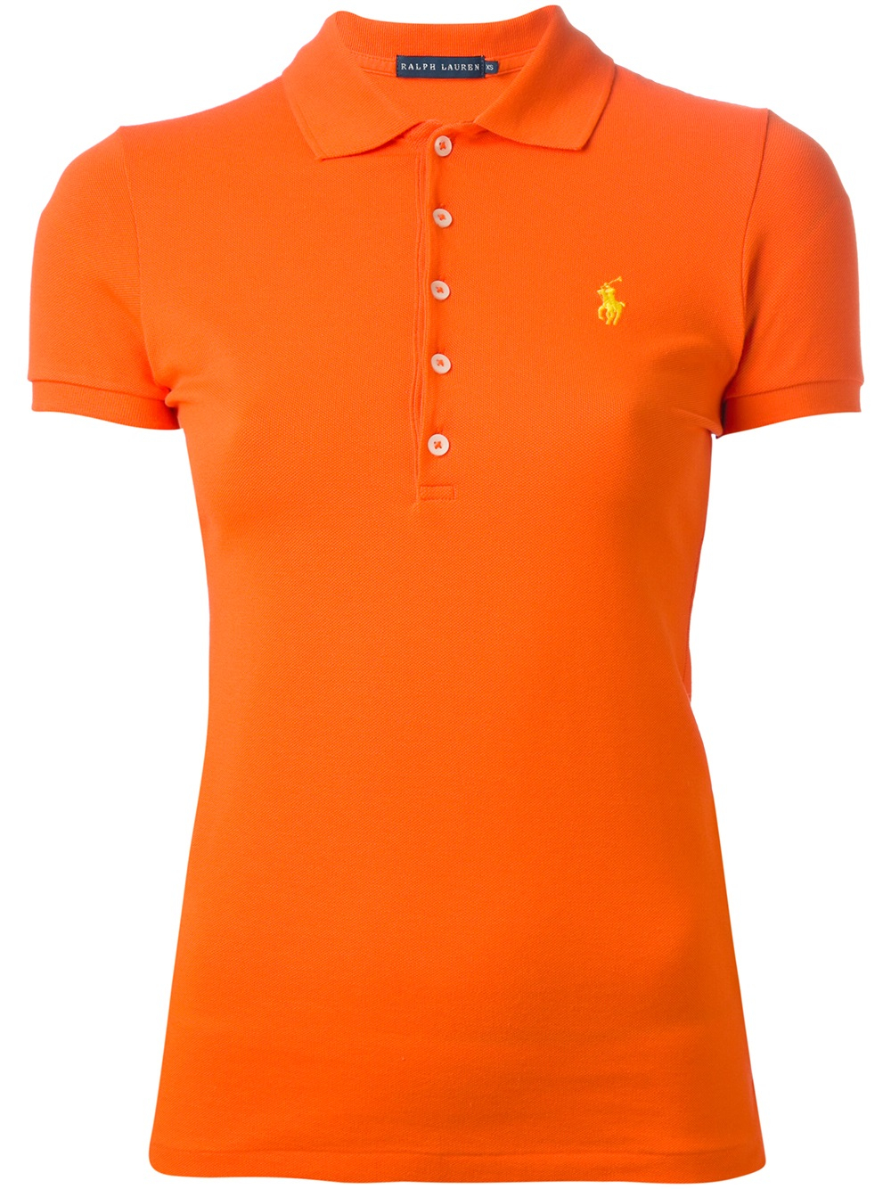 Lyst - Ralph Lauren Blue Label Classic Polo Shirt in Orange