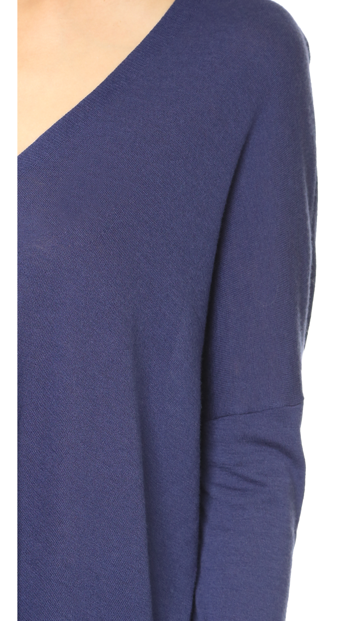 Vince Cashmere Pullover - Grey in Blue | Lyst