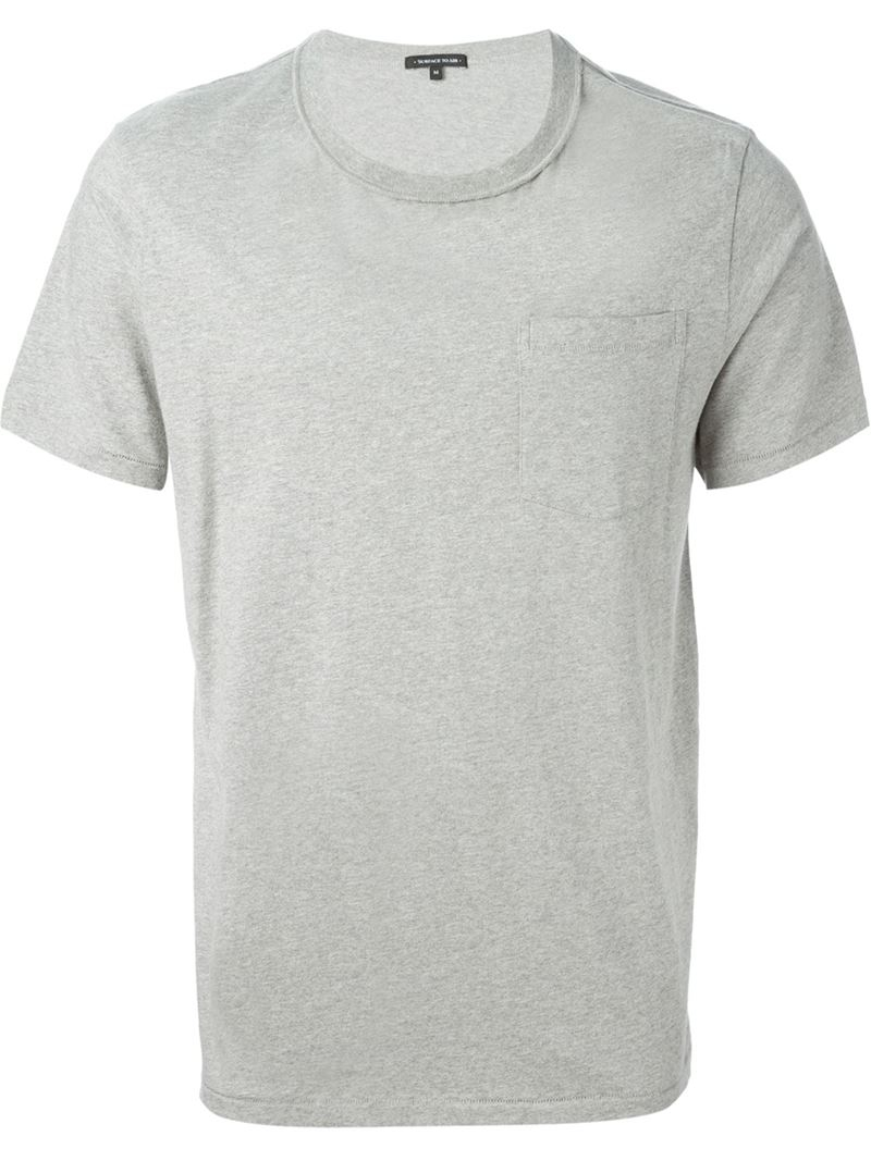 Download Lyst - Surface To Air Front Pocket T-Shirt in Gray for Men