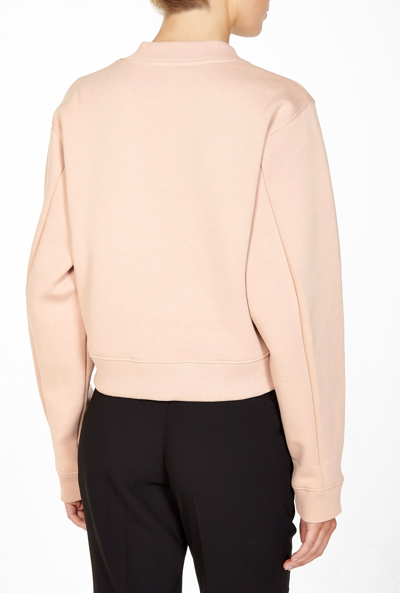 Acne Sweatshirt in Pink (Skin color) | Lyst