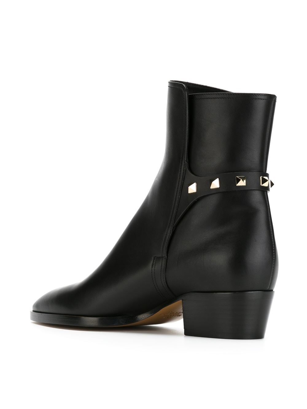 valentino rock stud bootie