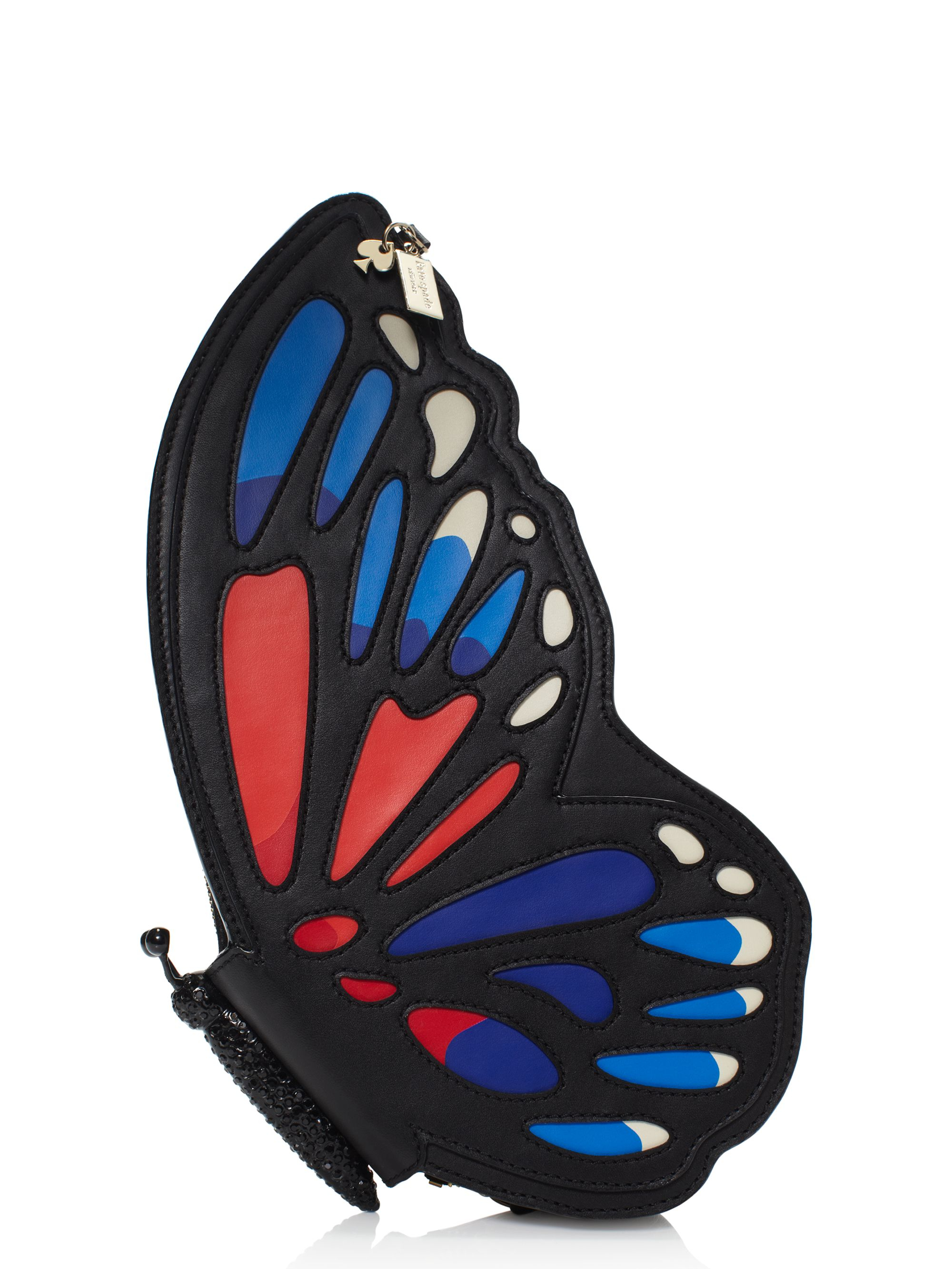 Lyst Kate Spade New York Wing It Leather Butterfly Clutch