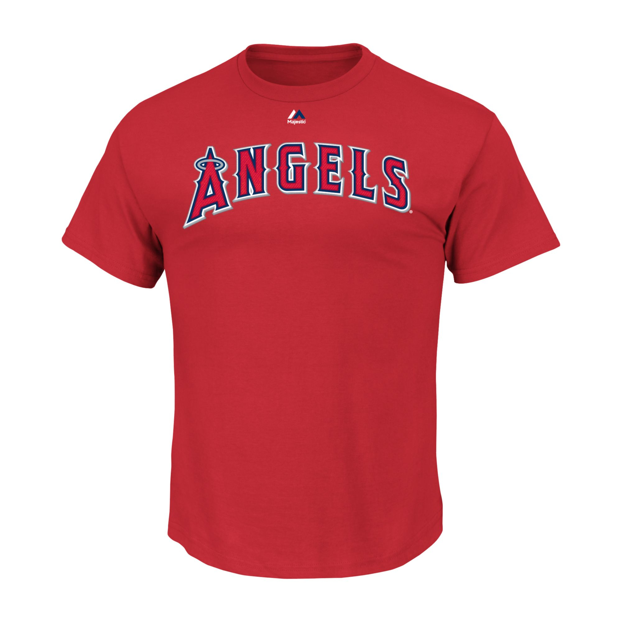 Majestic Men's Mike Trout Los Angeles Angels Of Anaheim Official Player ...