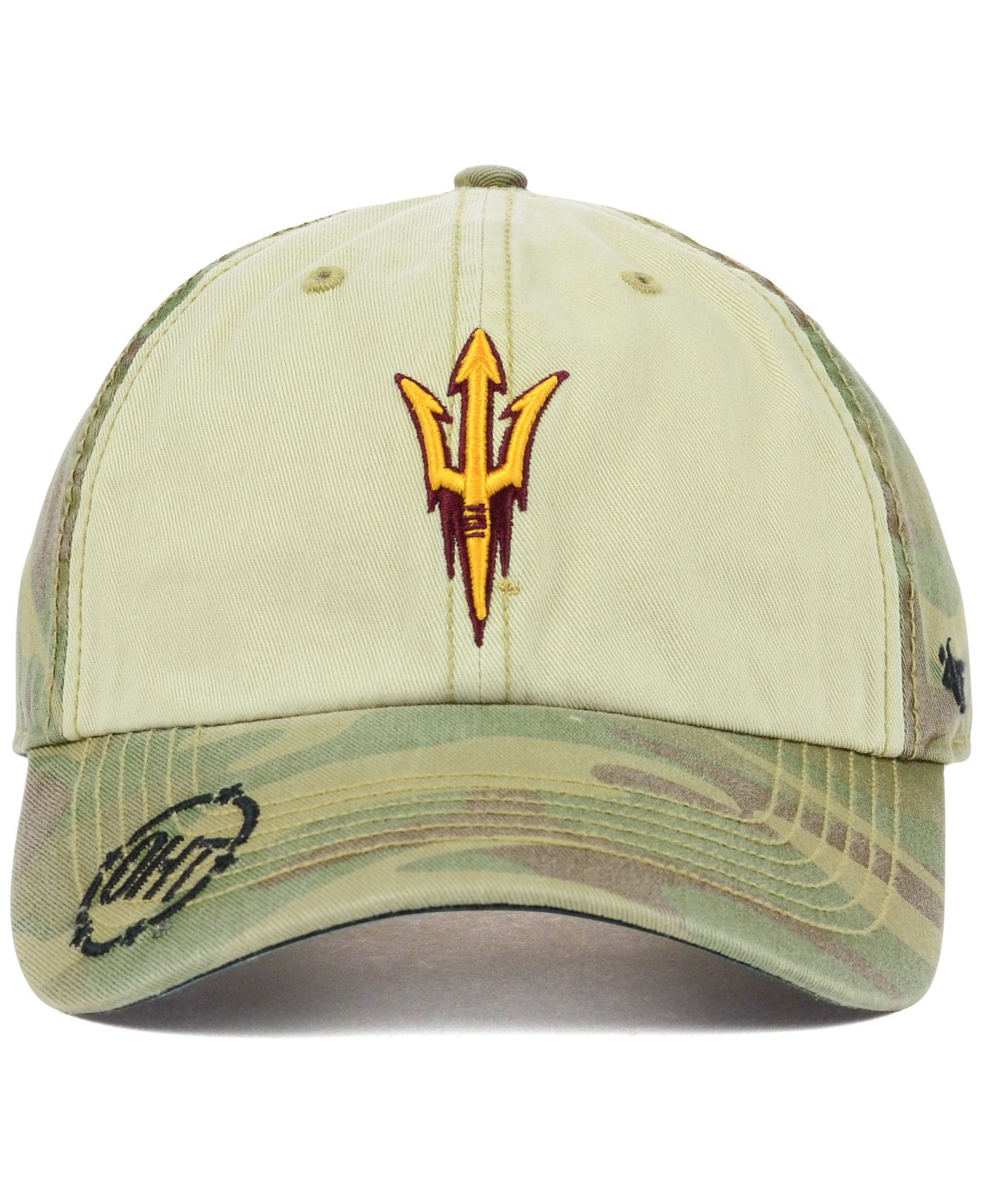 47 brand Arizona State Sun Devils Oht Gordie Clean Up Cap in Green for Men Lyst