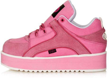 Topshop Buffalo X Trainers in Pink | Lyst