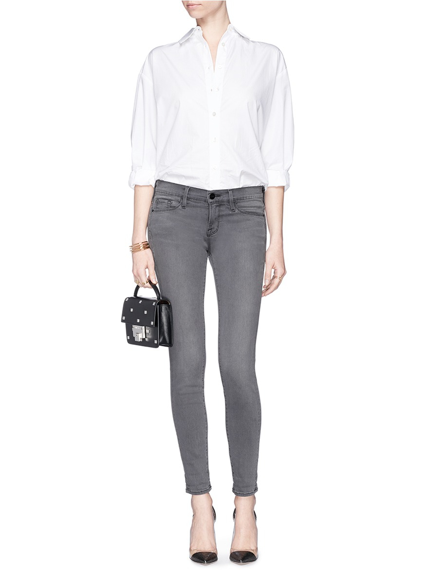 Small Black Crossbody Bag With Studs