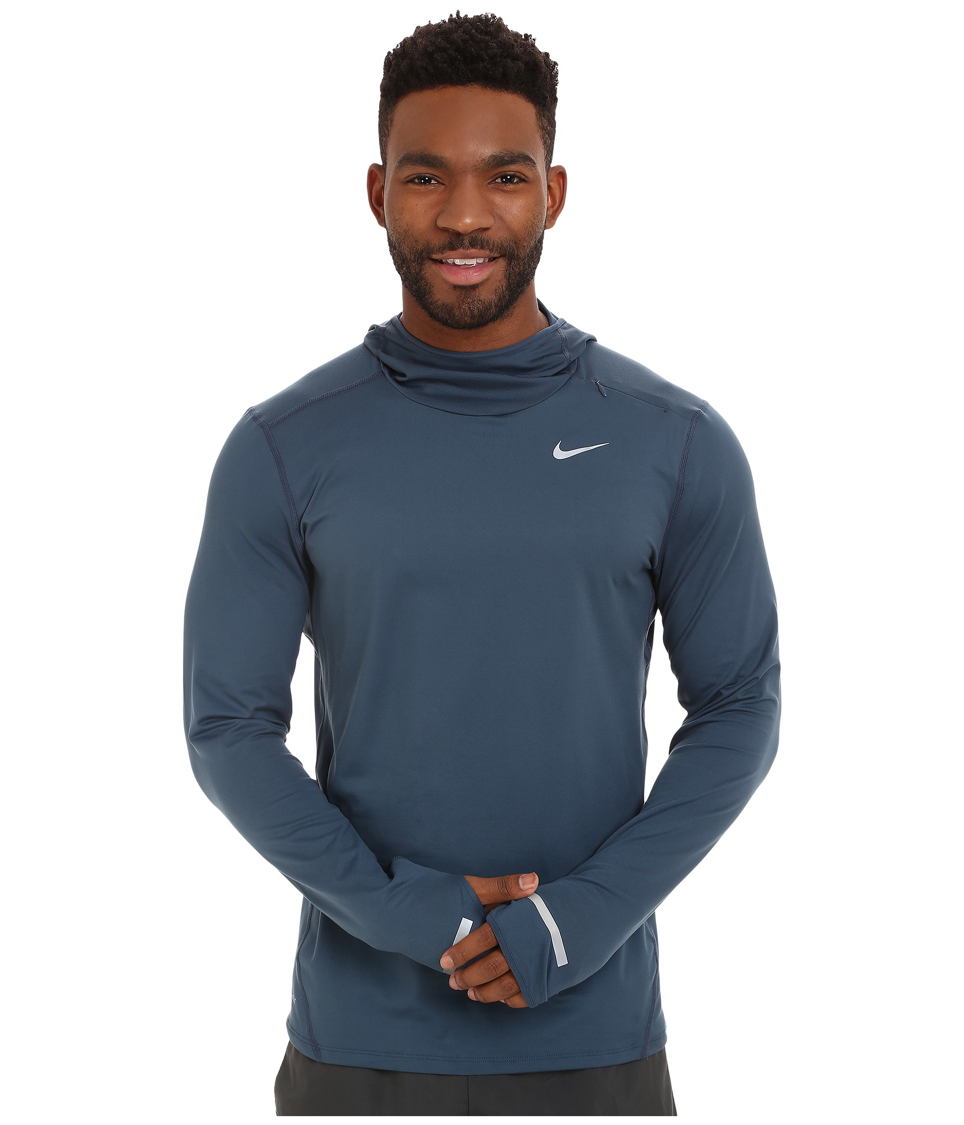 Nike Dri-fit™ Element Hoodie in Blue for Men | Lyst