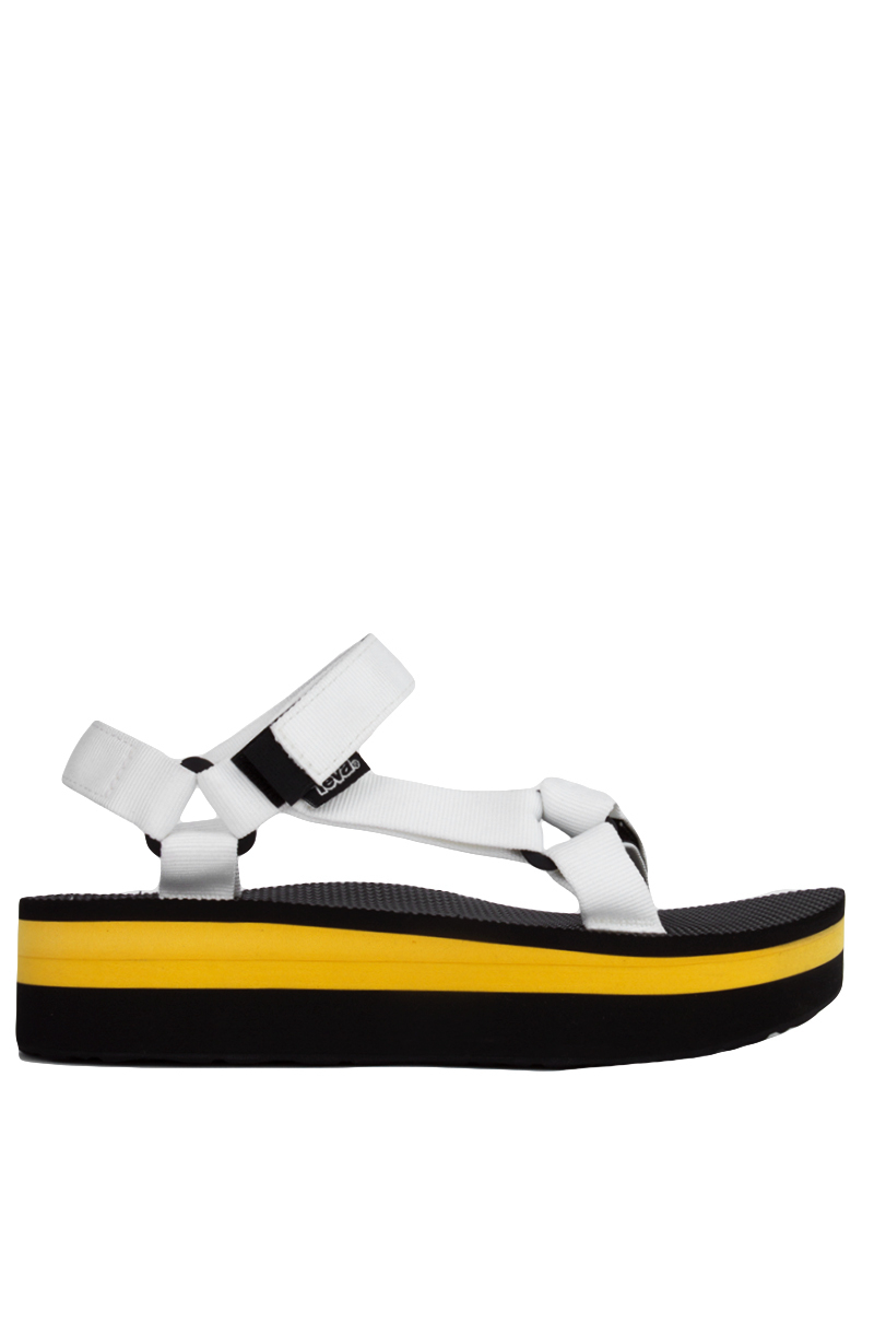 Teva Rubber Flatform Universal Sandal in Yellow - Lyst