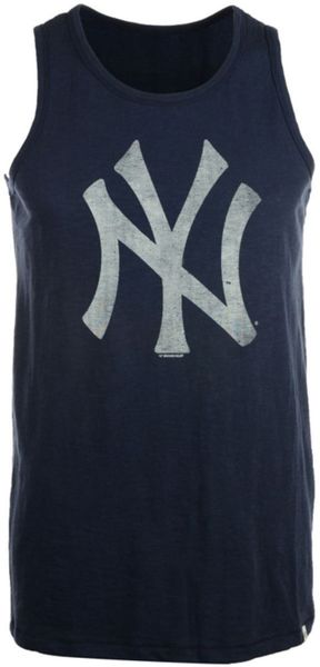 47 Brand Mens New York Yankees Offshore Tank Top in Blue for Men (Navy ...