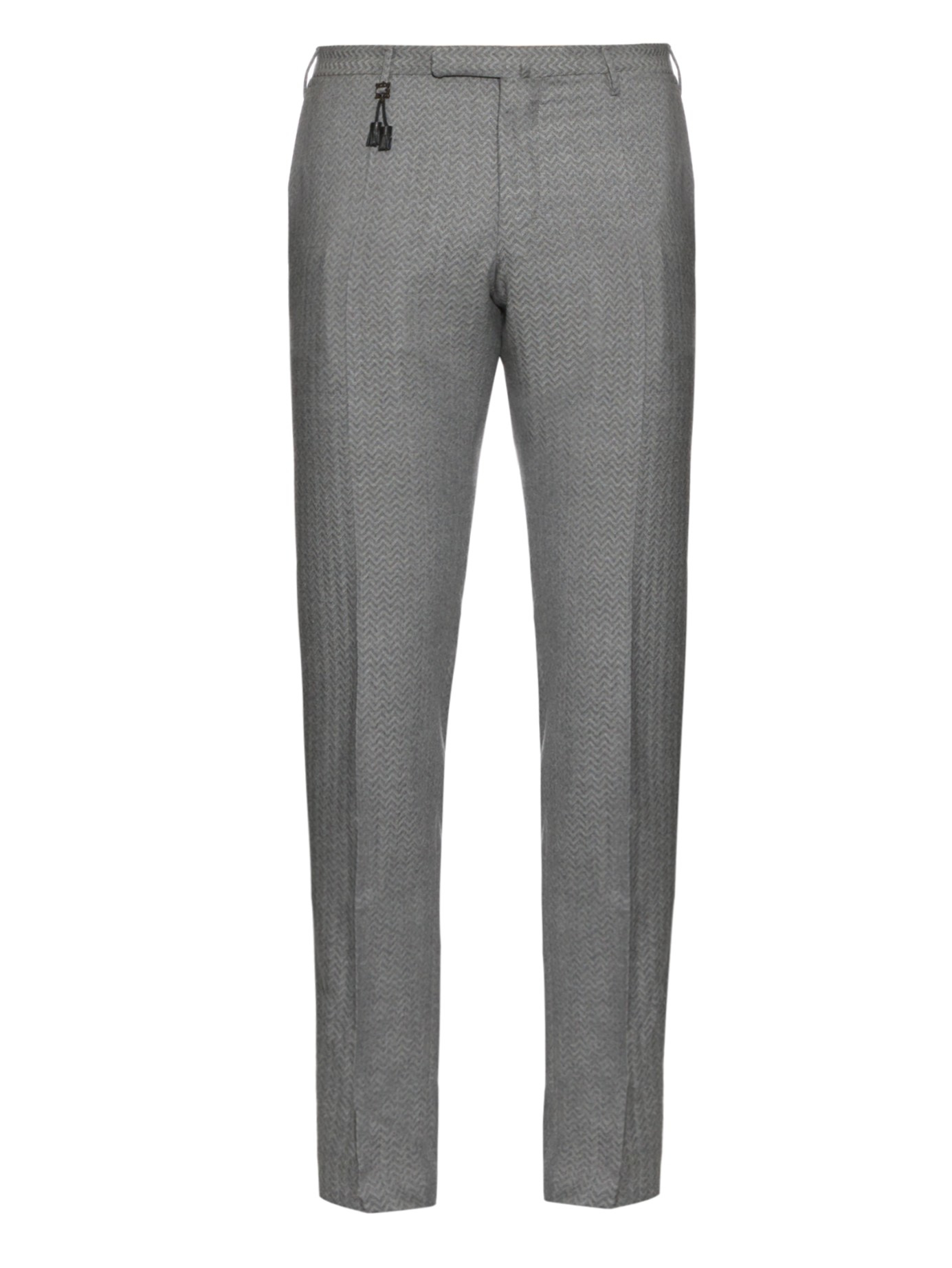 Lyst - Incotex Slim-fit Herringbone Wool Trousers in Gray for Men