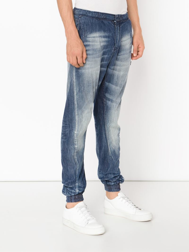 Lyst - Prps Gathered Ankle Jeans in Blue for Men