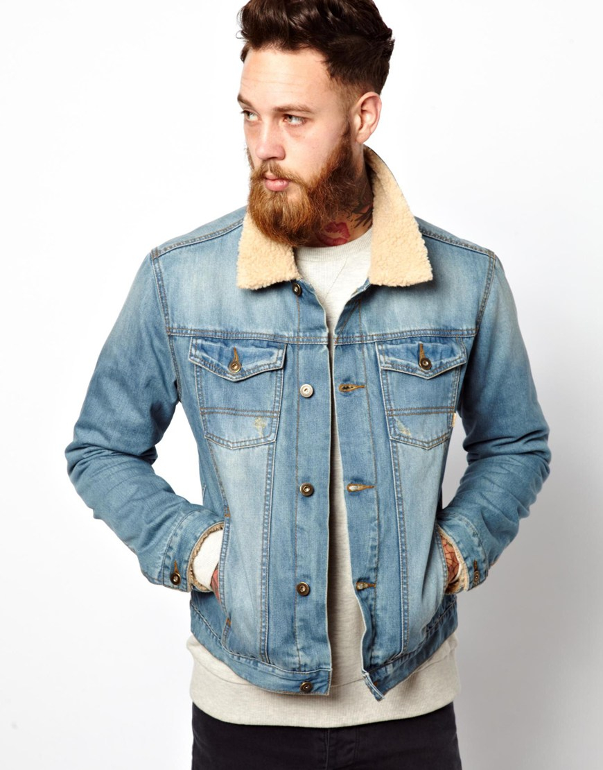 jean jacket for men with fur - jackets in my home