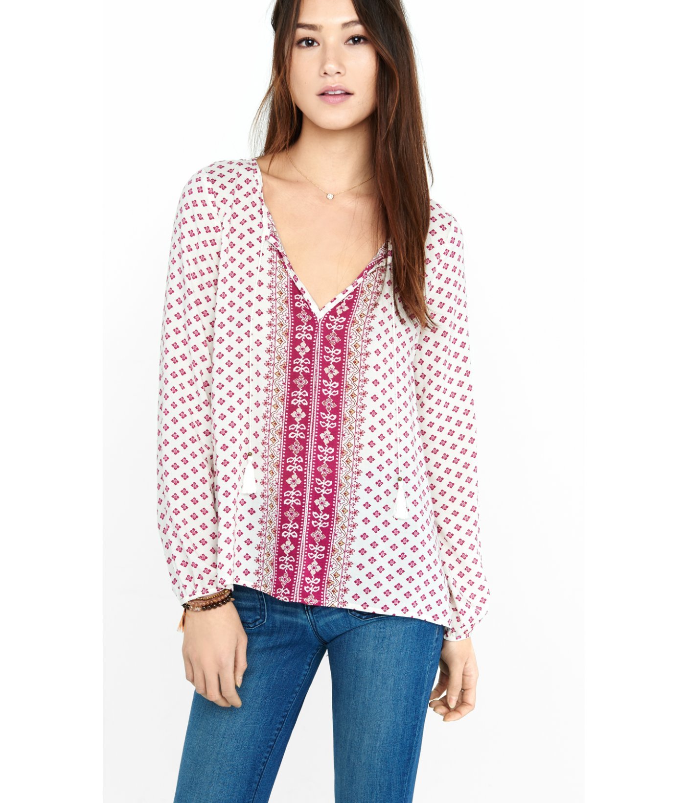 berry blouse