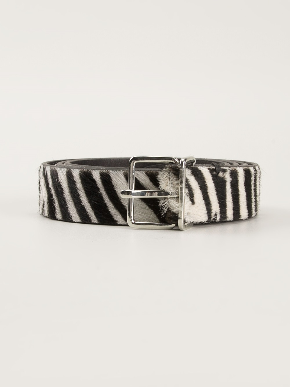 Dsquared² Zebra Print Belt in Black for Men | Lyst