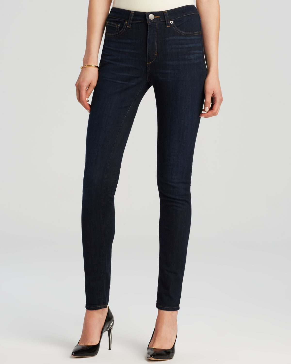 Spanx Spanx® Denim Skinny Jeans In Rich Indigo in Blue | Lyst