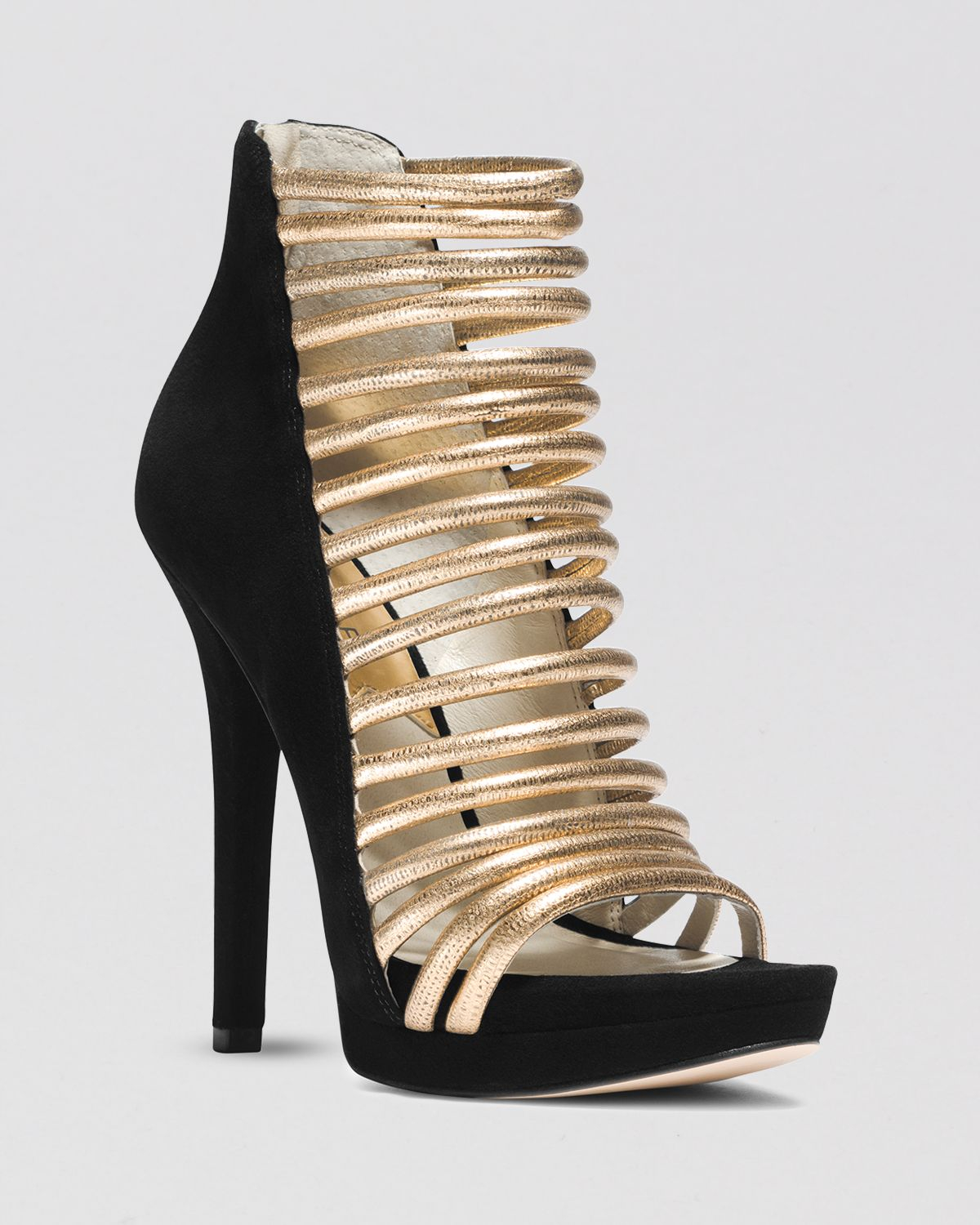  MICHAEL  Michael  Kors  Open Toe Caged Platform Evening 