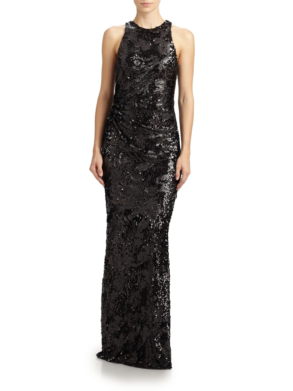 racerback ball gown
