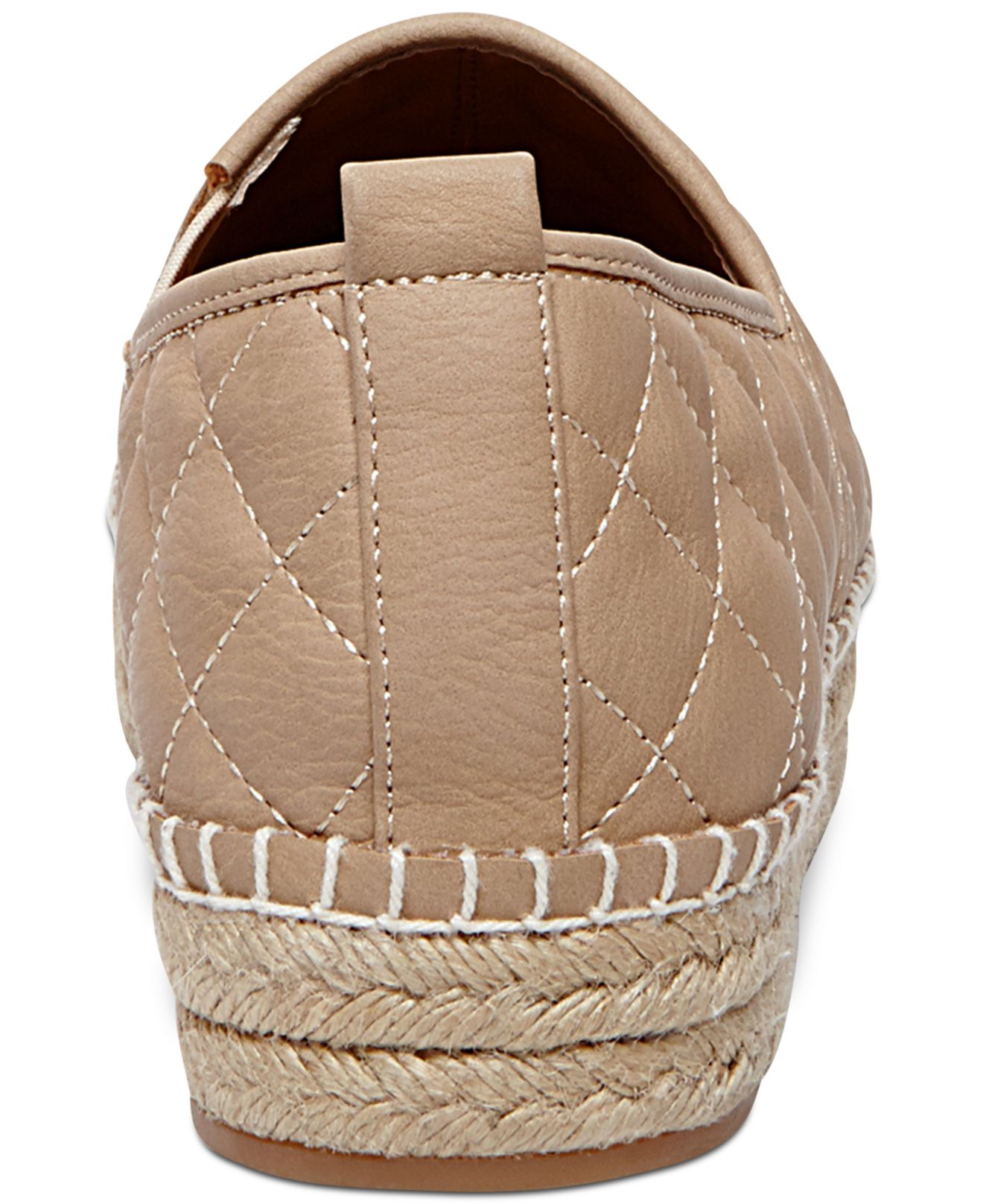 Steve Madden Women's Palamo Quilted Espadrille Flatform Flats in ...