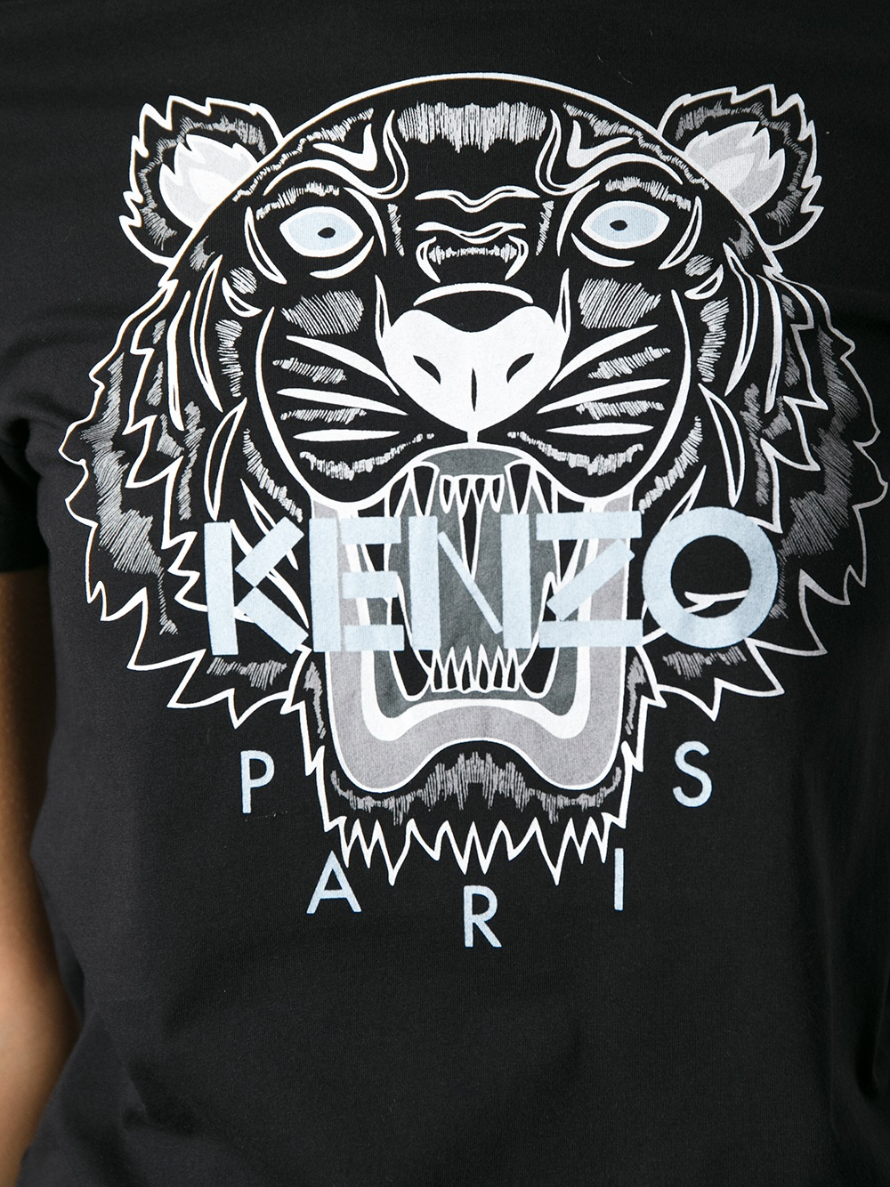 kenzo black and white shirt