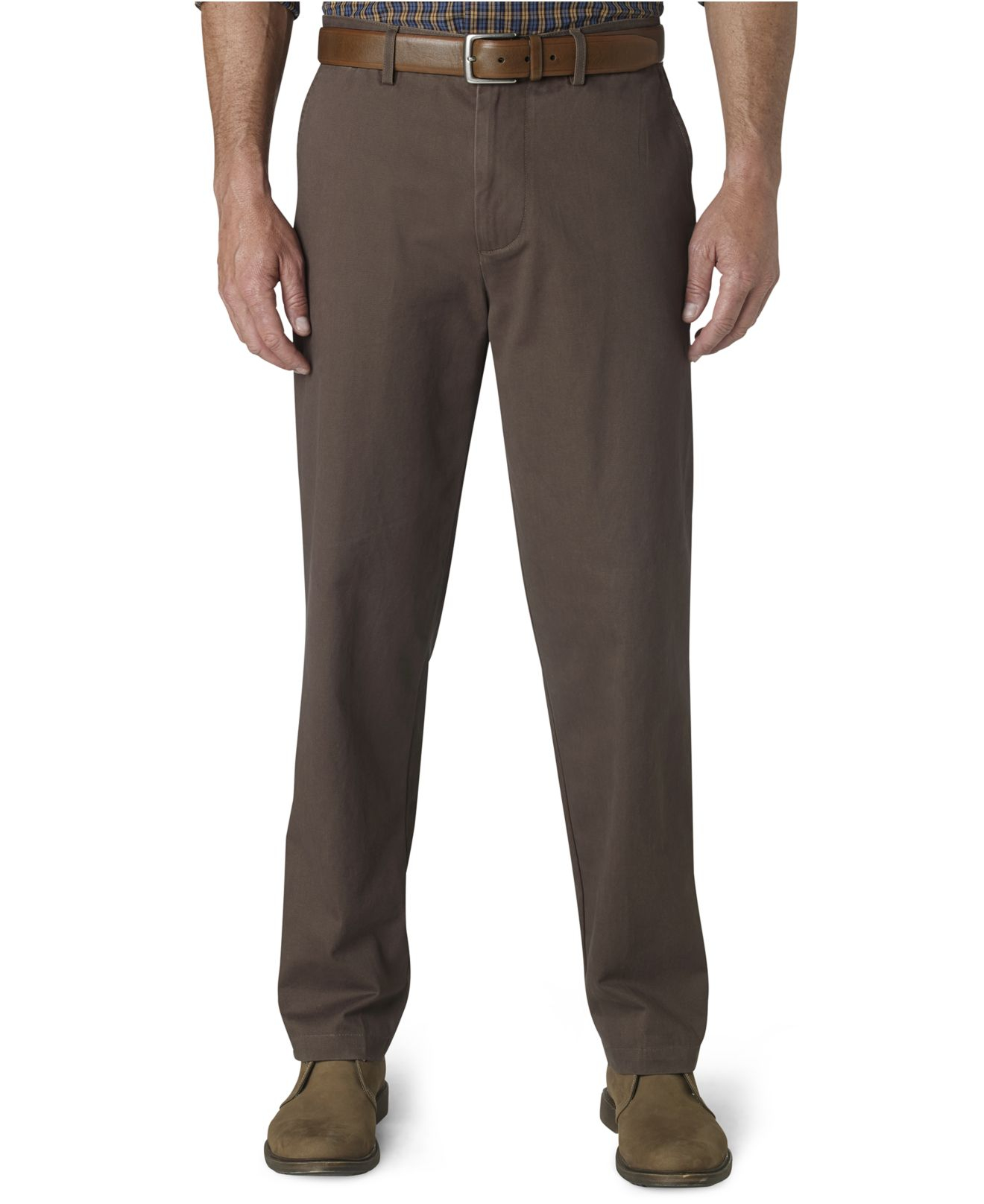 Dockers D3 Classic Fit Field Khaki Flat Front Pants in Brown for Men | Lyst