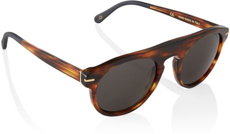 Retrosuperfuture Brown Tiberio Racer Sunglasses in Brown for Men | Lyst