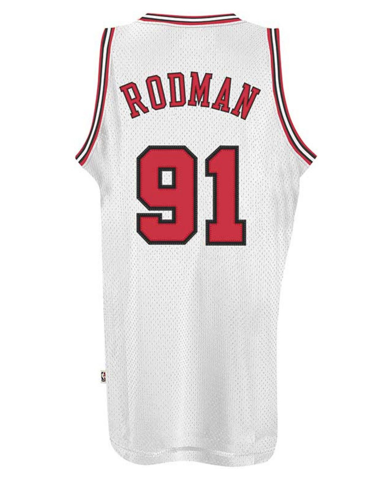 Lyst - Adidas Men'S Dennis Rodman Chicago Bulls Retired Player Swingman ...