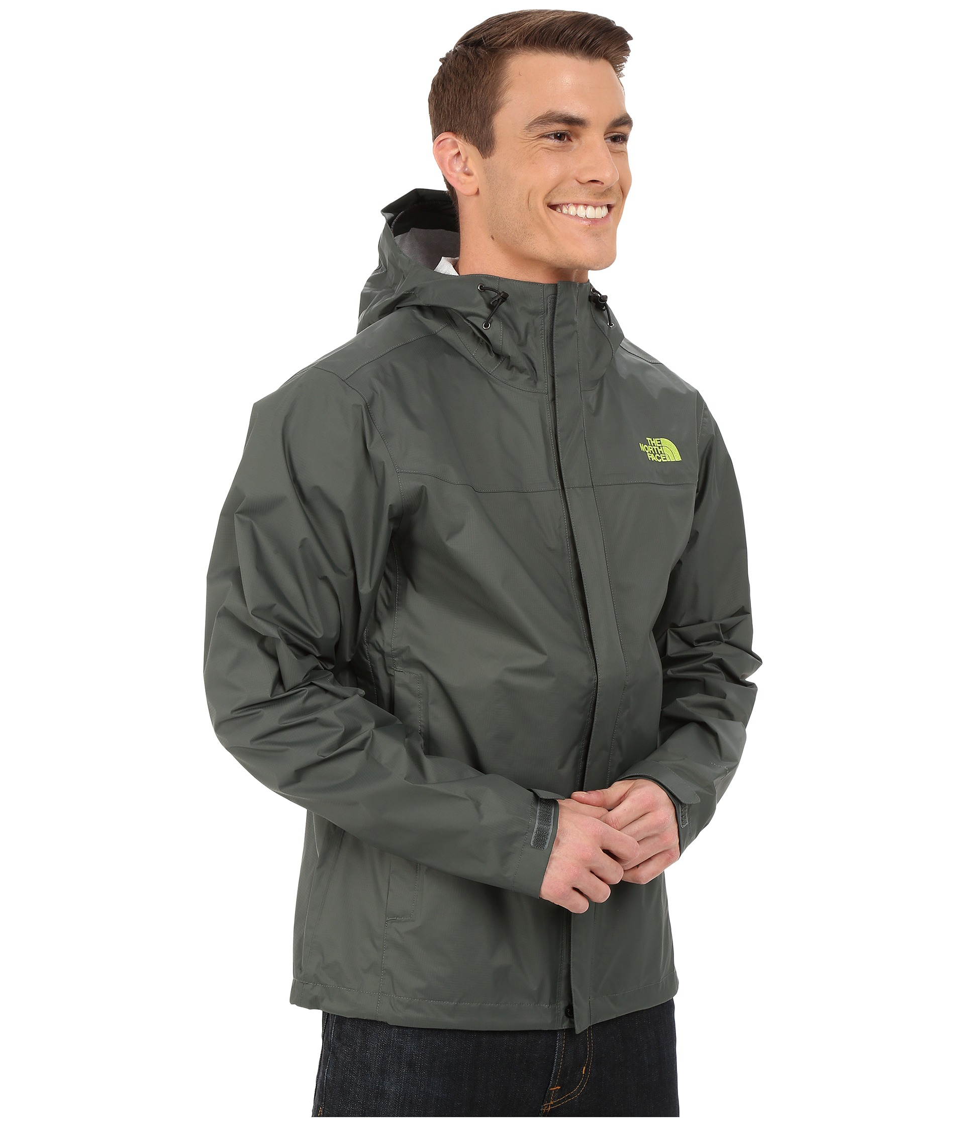 The north face Venture Jacket in Green for Men | Lyst