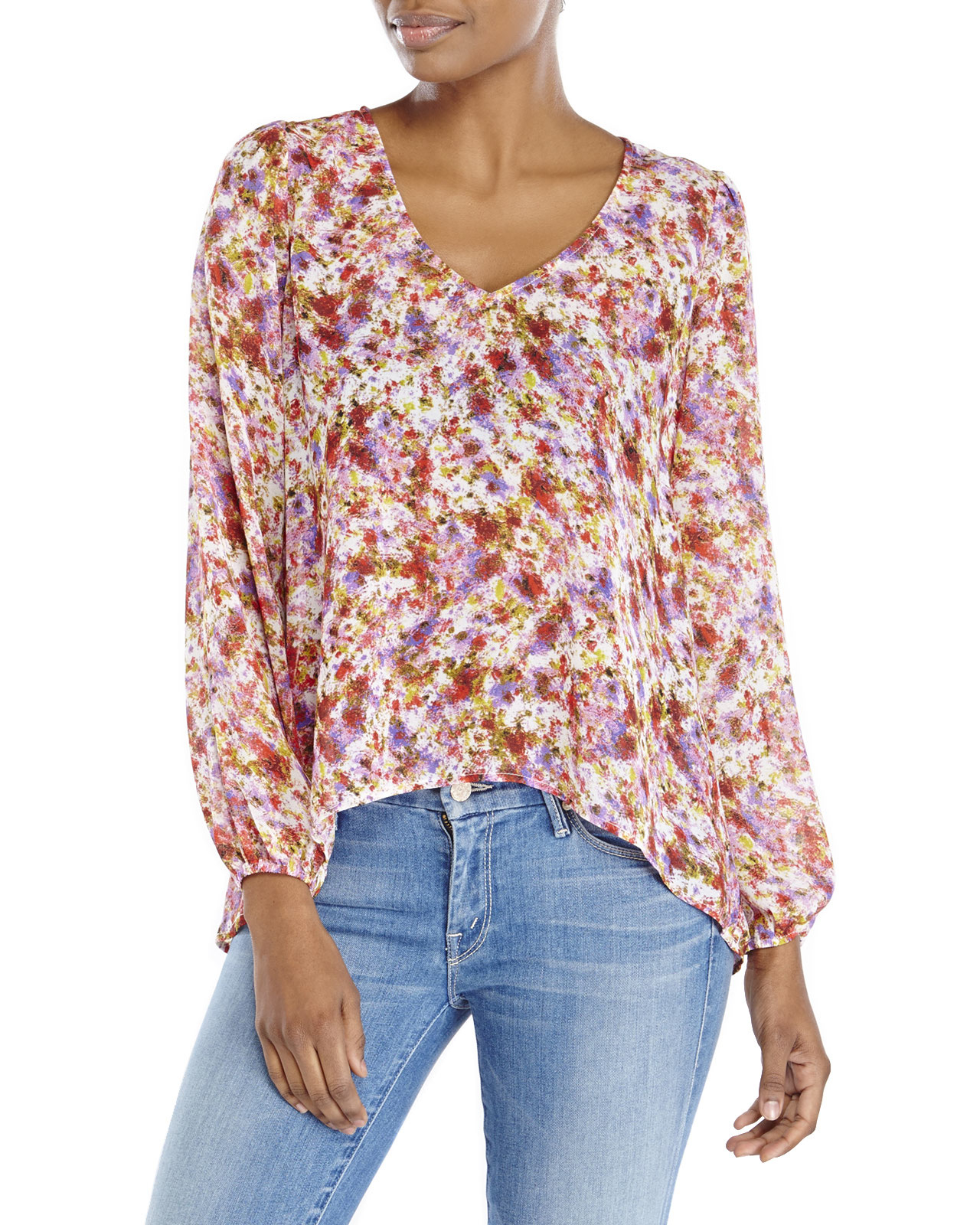 flowery blouses