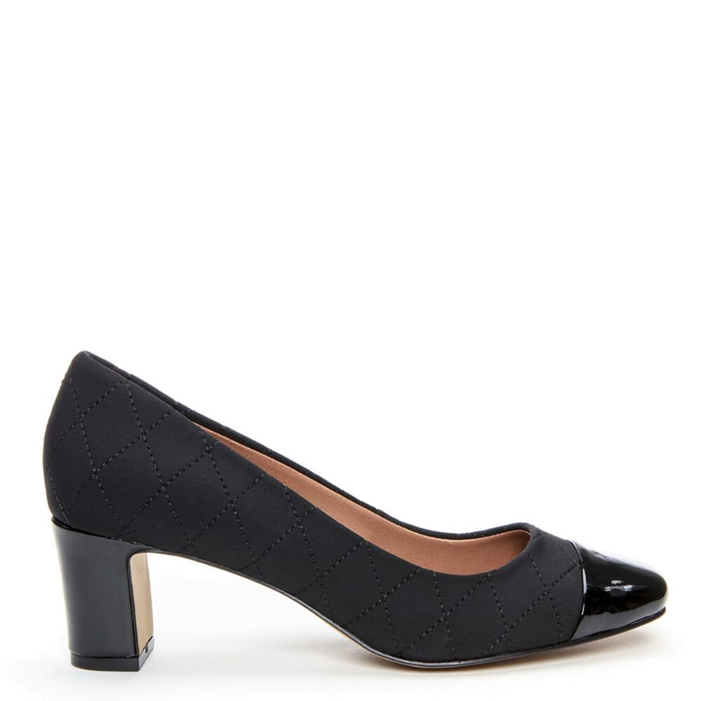 donald pliner crepe elastic pump
