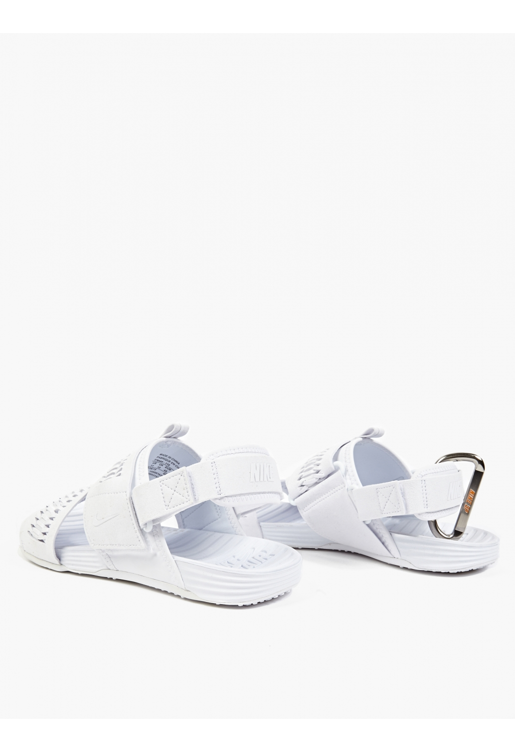 Nike Air Solarsoft Woven Sandals in White for Men | Lyst