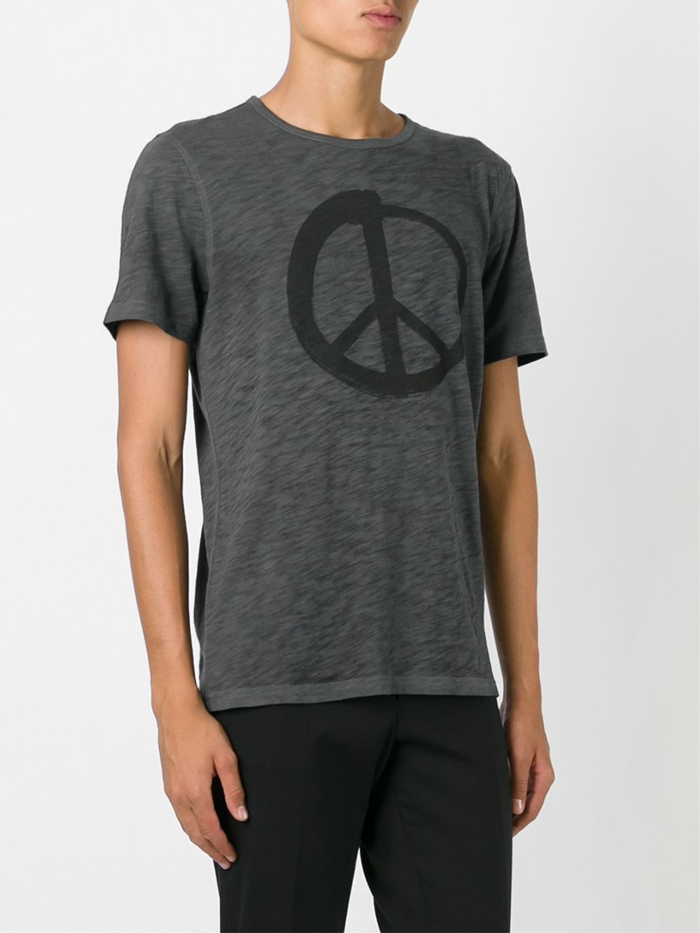 men's peace sign shirt