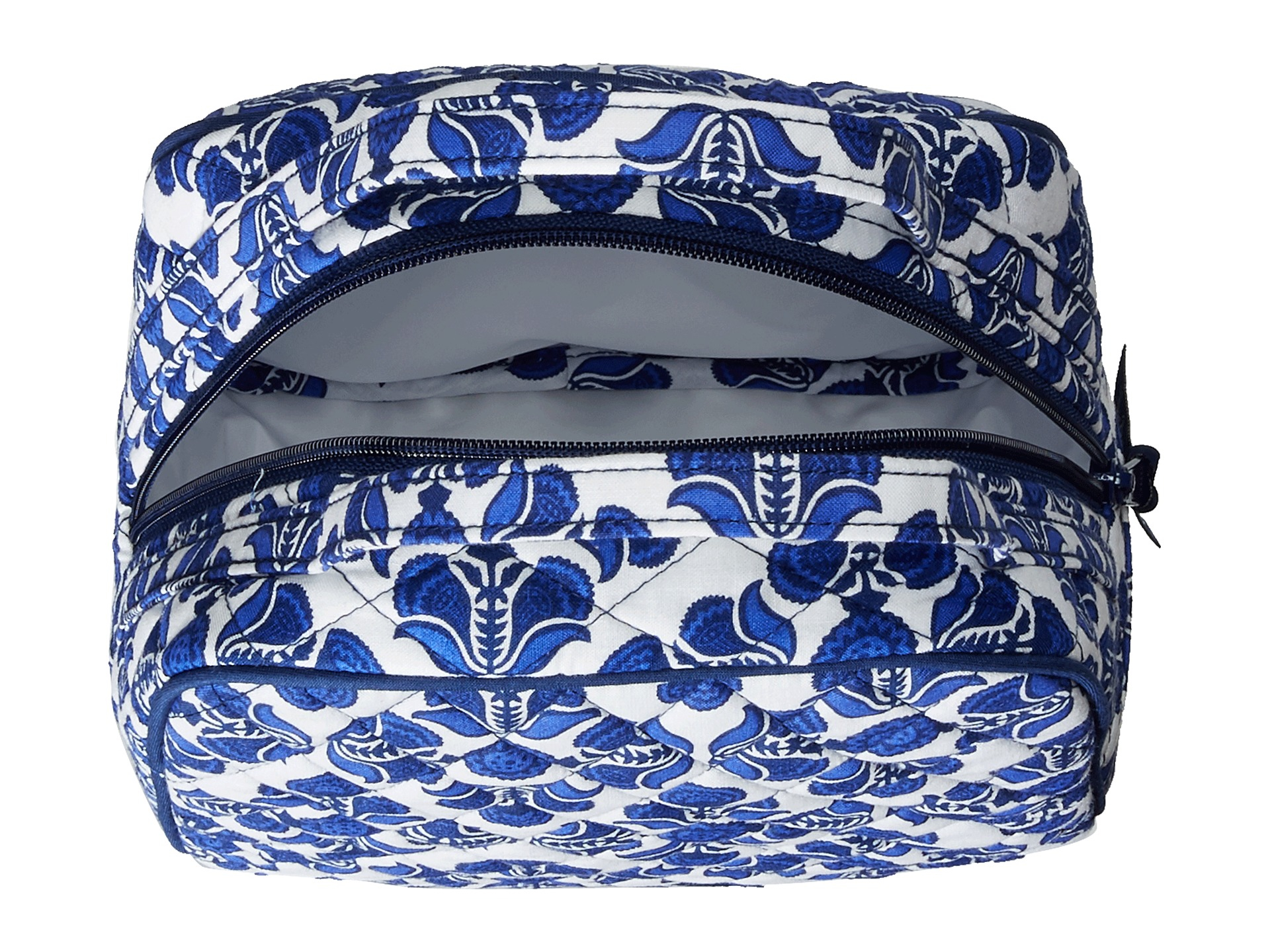 vera bradley navy blue lunch bag