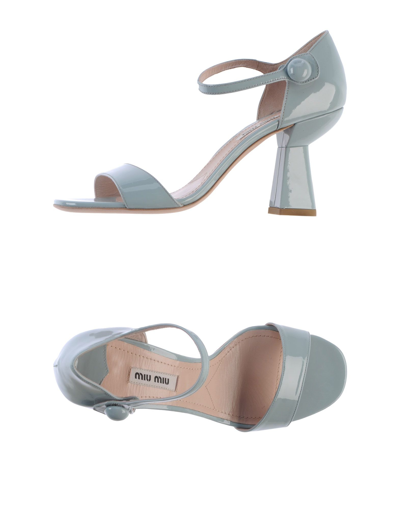 Miu Miu Sandals In Blue (sky Blue) 