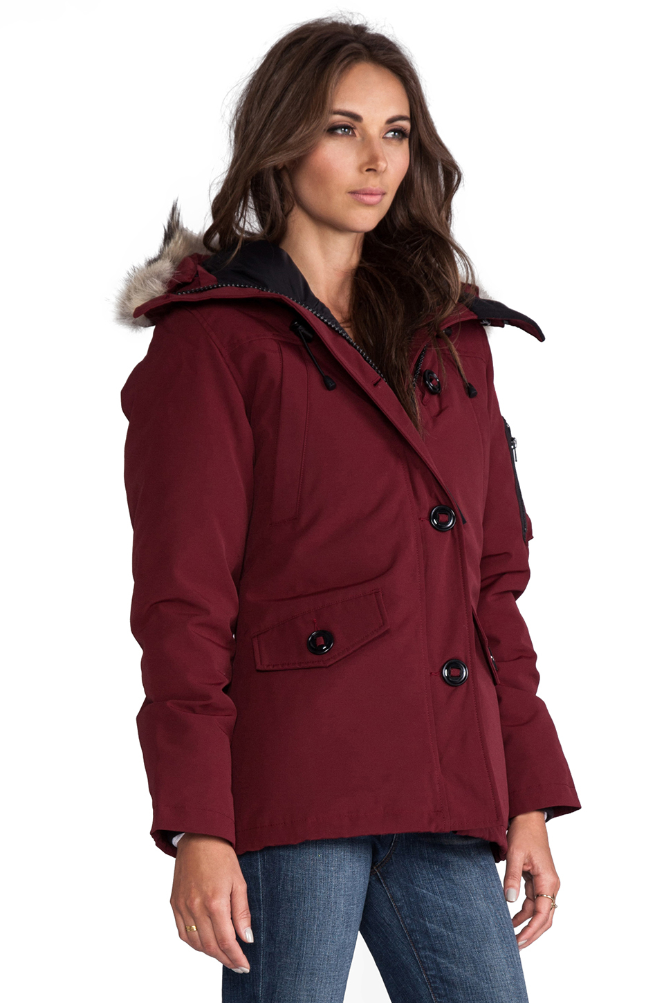 Lyst - Canada Goose Montebello Parka in Wine in Purple