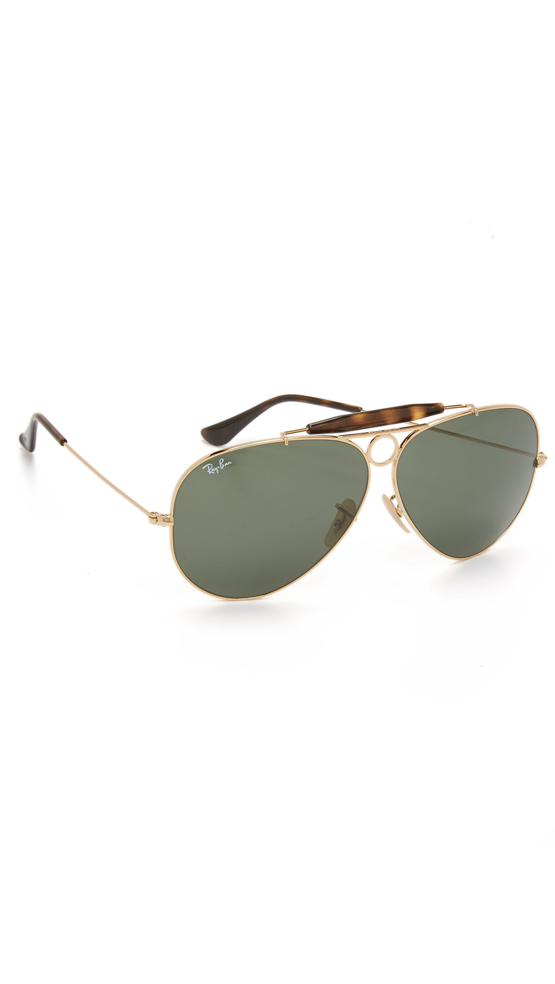 Lyst - Ray-Ban Shooter Sunglasses in Metallic for Men