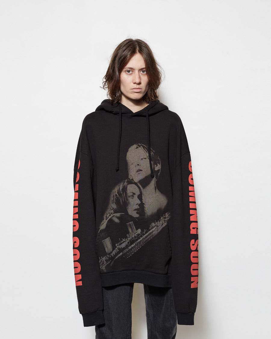 Lyst - Vetements Hoodie in Black