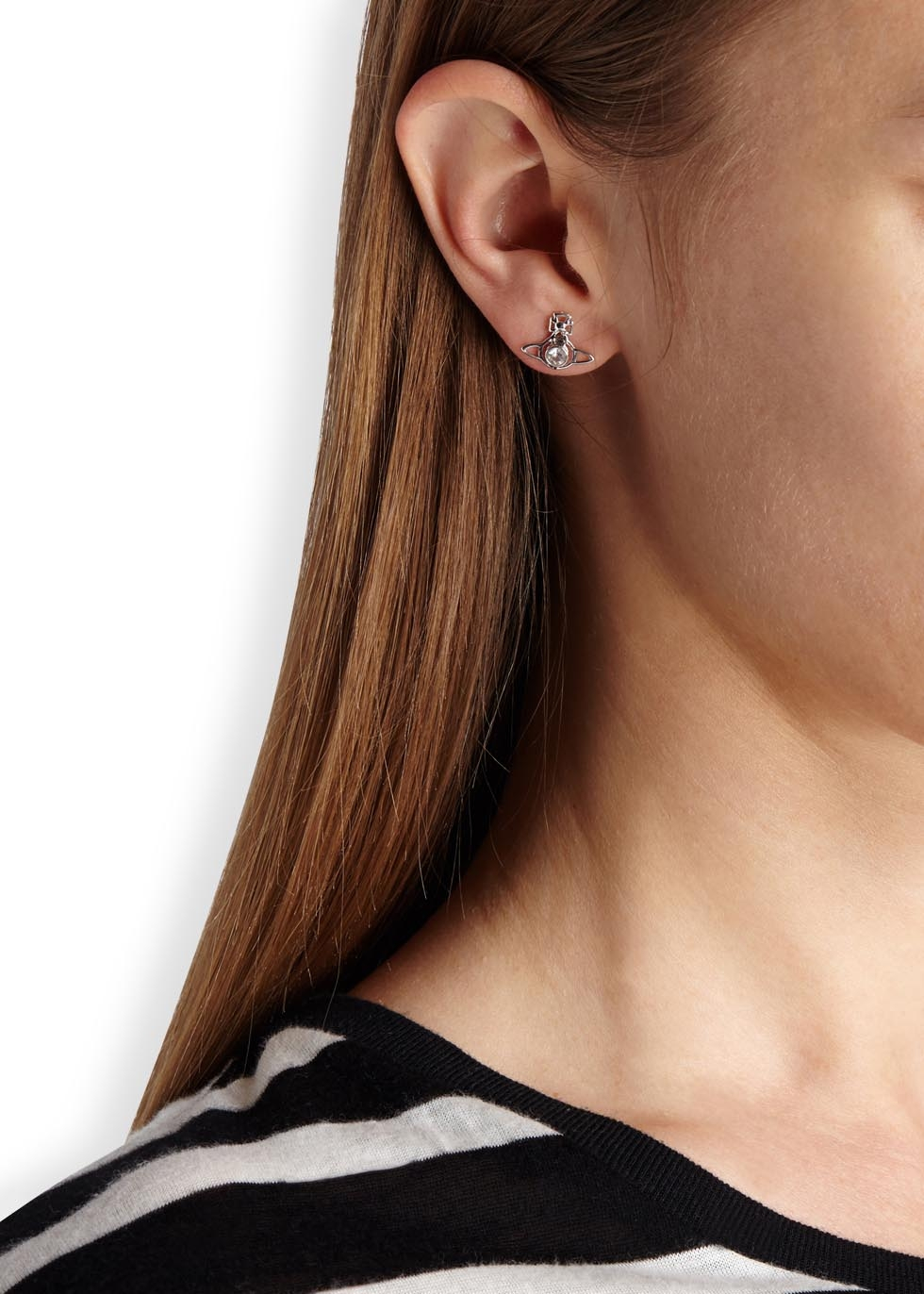Vivienne Westwood Nora Silver Tone Orb Earrings In Metallic Lyst Gallery
