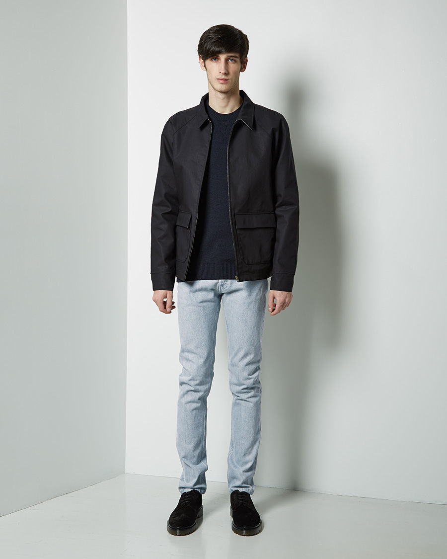 A.p.c. Liverpool Jacket in Black for Men | Lyst