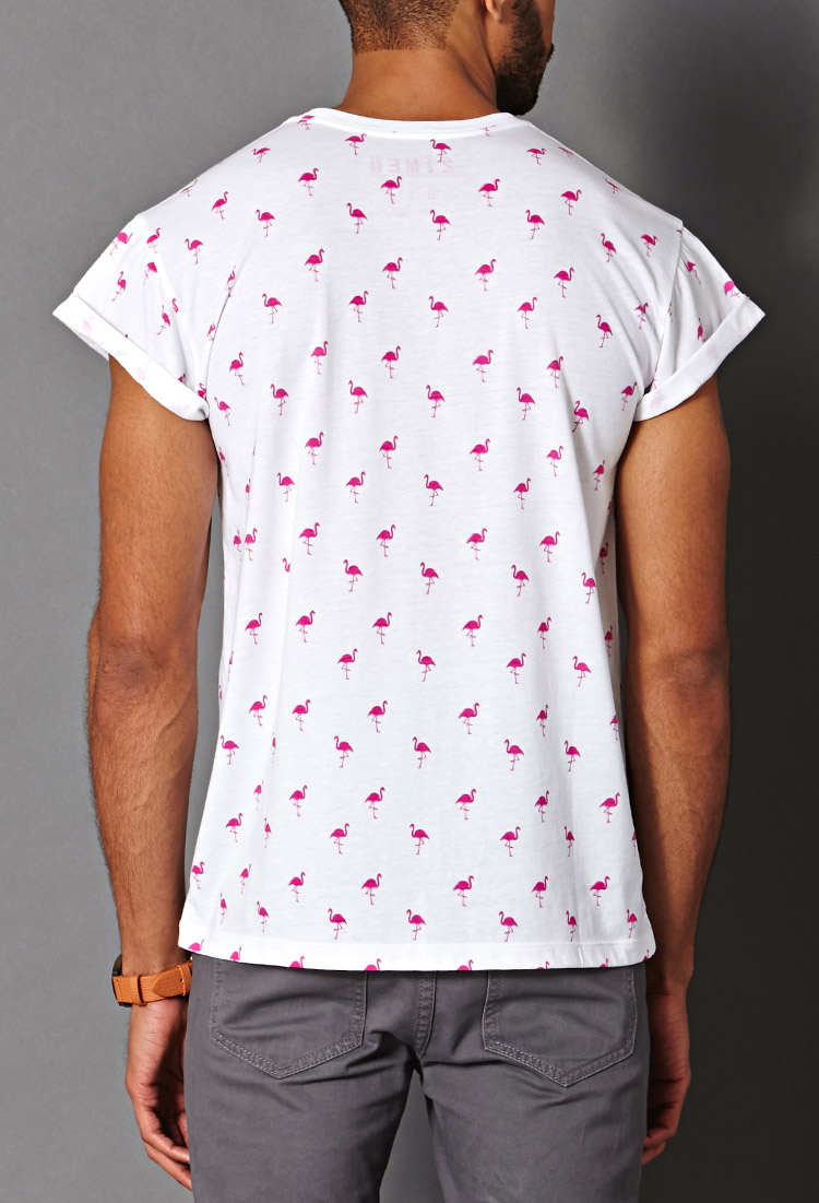 flamingo urban boyfriend tee