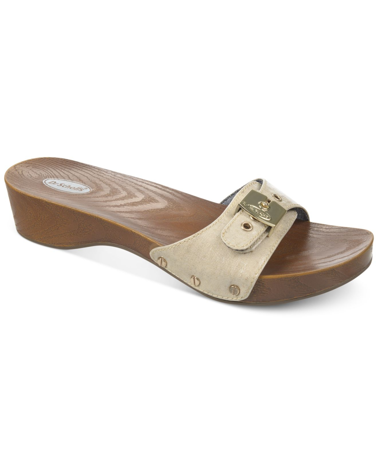 Lyst Dr Scholls Classic Sandals in Natural