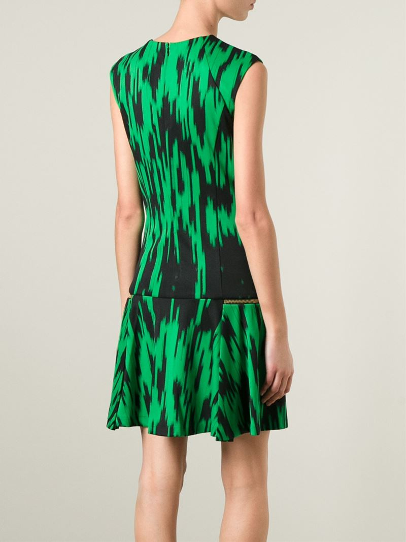 Lyst Michael Michael Kors Digitized Ikat Print Dress in 