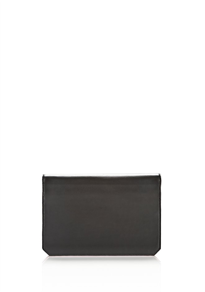 Lyst - Alexander Wang Prisma Envelope Leather Clutch in Black