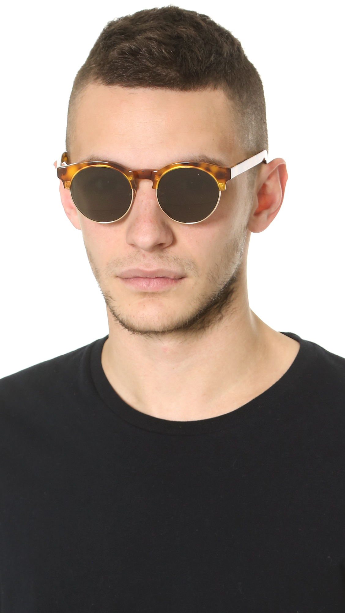 Han kjobenhavn Smith Sunglasses in Brown for Men Raven/Black  Lyst