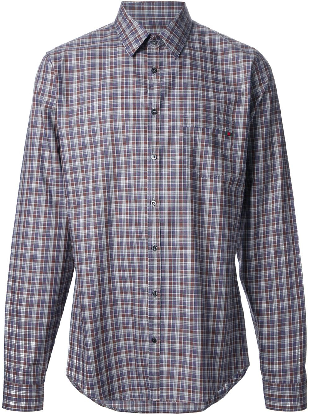 gucci checked shirt