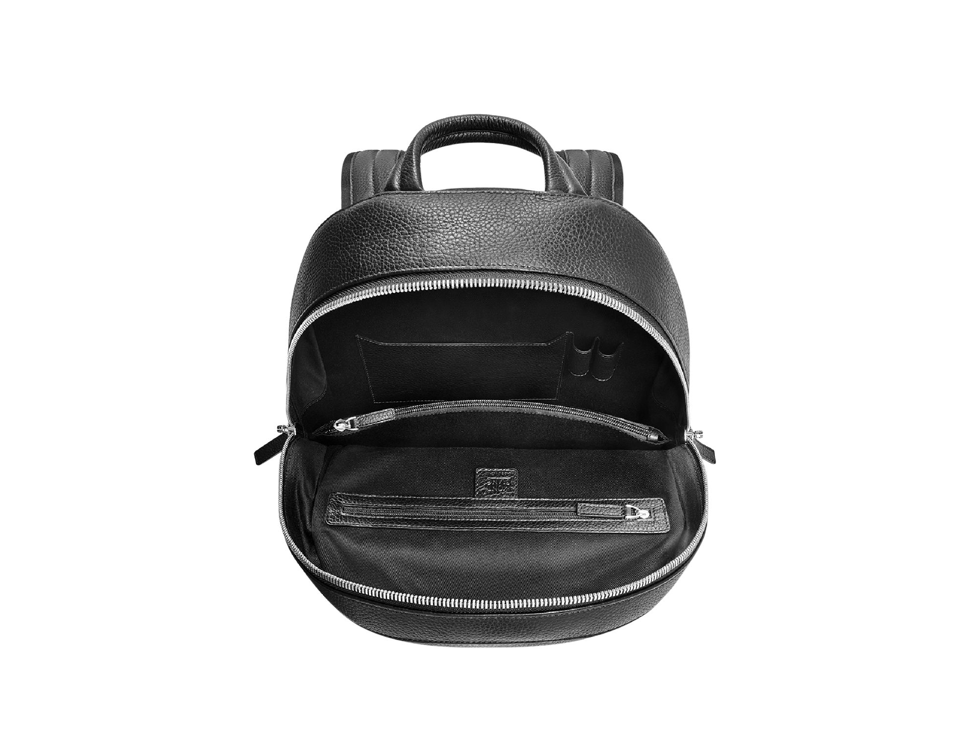 Montblanc Mst Soft Grain Leather Backpack in Black for Men | Lyst