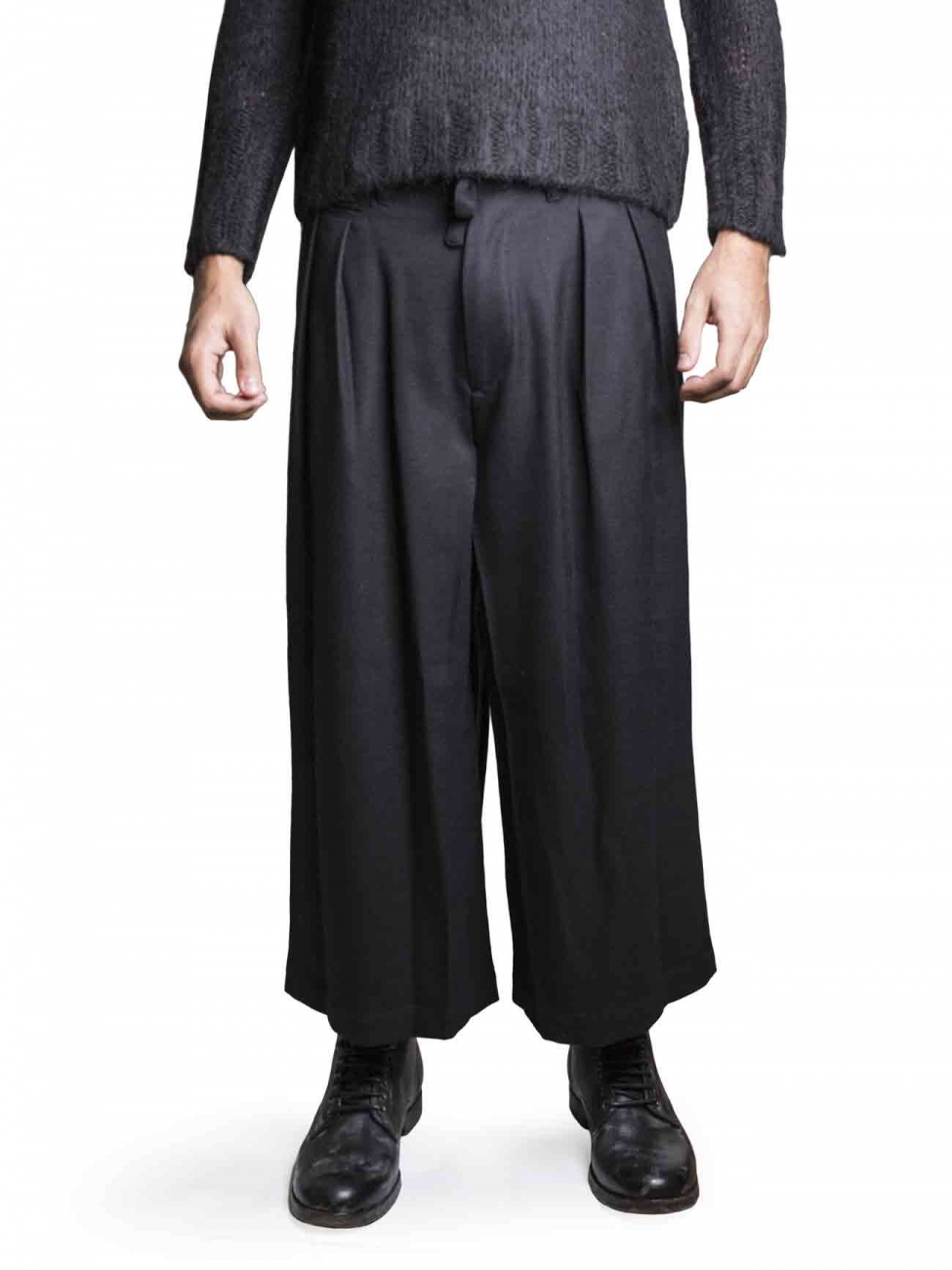 Sasquatchfabrix Black Hakama Pants in Black for Men | Lyst