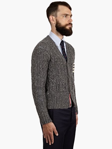 dark grey cardigan mens