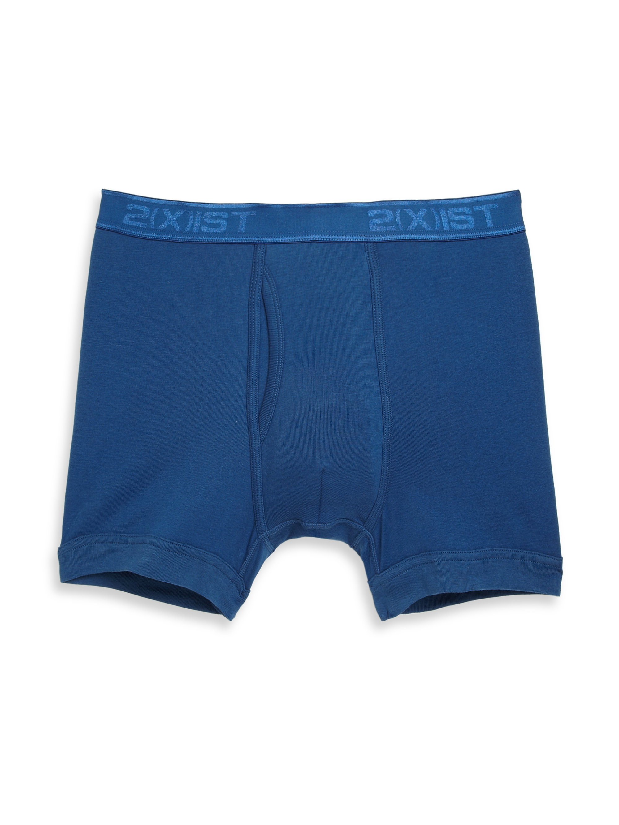 2xist Pima Cotton Boxer Briefs in Blue for Men (estate blue) Lyst