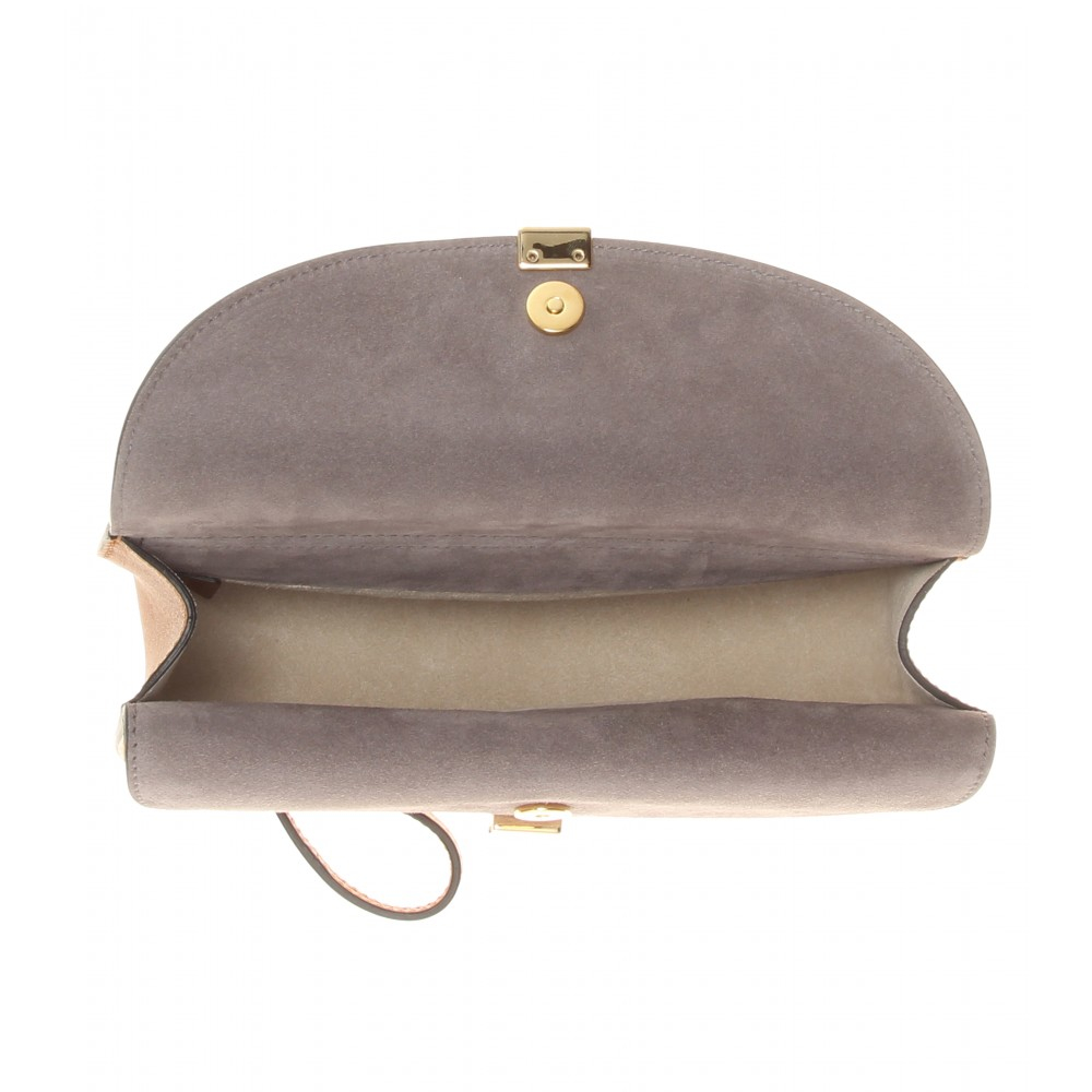 chloe handbags sale online - chloe georgia mini leather shoulder bag, replica chloe bags