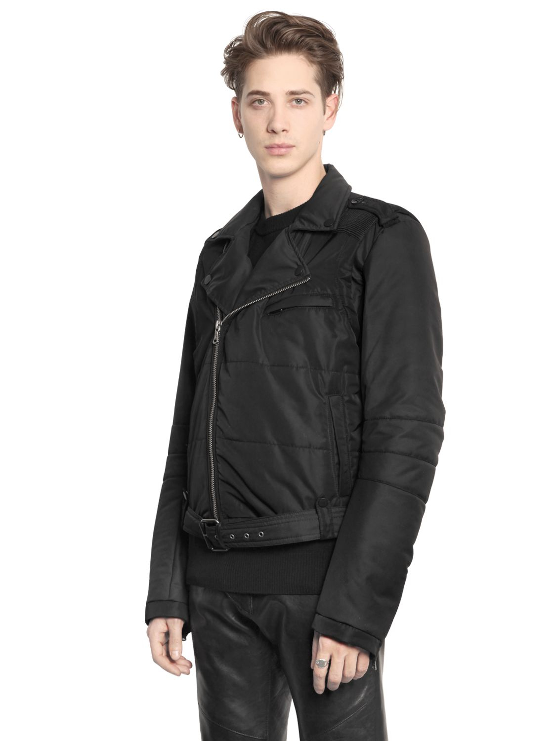 Nylon Moto Jacket 26